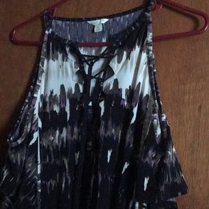 Cato, cold shoulder, shirt